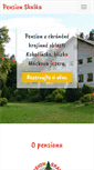 Mobile Screenshot of pension-skalka.cz